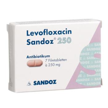 Levofloxacin Sandoz Filmtabl 250 mg 7 pcs