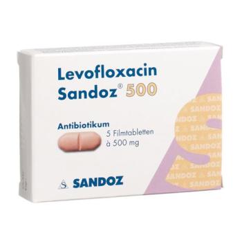 Levofloxacin Sandoz Filmtabl 500 mg 5 pcs