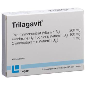 Trilagavit film tablets 15 pcs