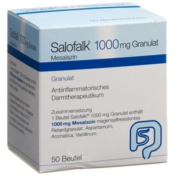 Salofalk Gran 1000 mg Btl 50 pcs