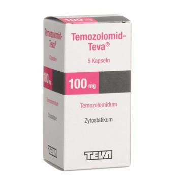 Temozolomide-Teva Kaps 100 mg Fl 5 pcs