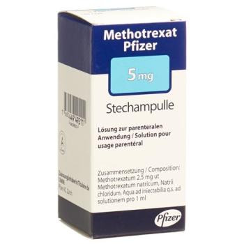 Methotrexat Pfizer Injektionslösung 5mg Durchstechflasche 2ml