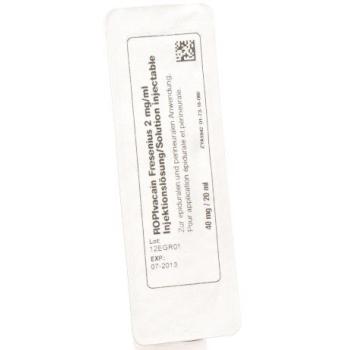ROPIVACAIN Fresenius 2 mg/ml 10ml amp