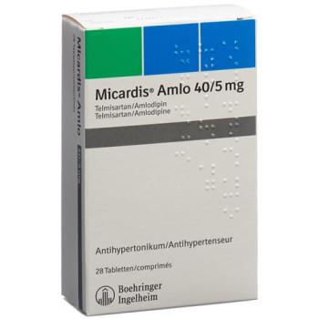 Micardis Amlo Tabl 40/5mg 28 pcs