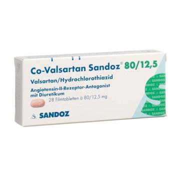 Co-Valsartan Sandoz film tablets 80/12.5 28 pcs