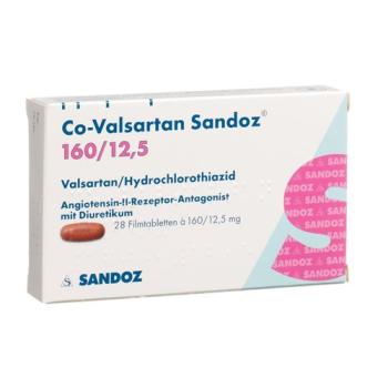 Co-Valsartan Sandoz film tablets 160/12.5 28 pcs