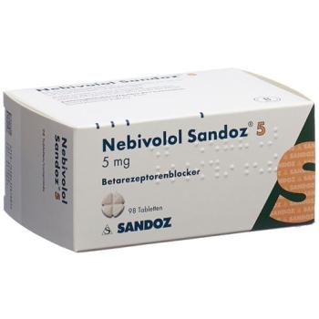 Nebivolol Sandoz Tabl 5 mg 98 pcs