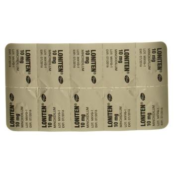 Loniten tabl 10 mg blister 100 pcs