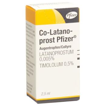 Co-Latanoprost Pfizer Gtt Opht Fl 2.5ml