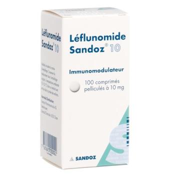 Leflunomide Sandoz Filmtabl 10 mg 100 pcs