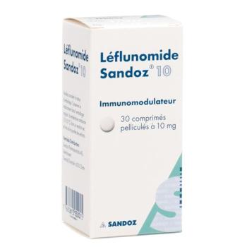 Leflunomide Sandoz Filmtabl 10 mg 30 pcs