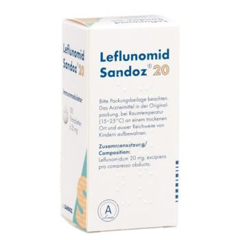 Leflunomide Sandoz film tablets 20 mg 100 pcs