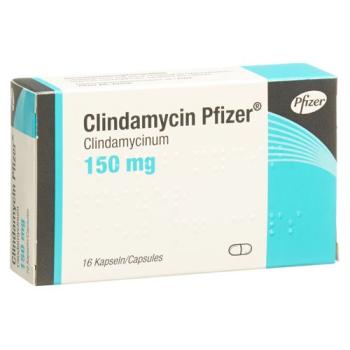 Clindamycin Pfizer Kaps 150 mg 16 pcs