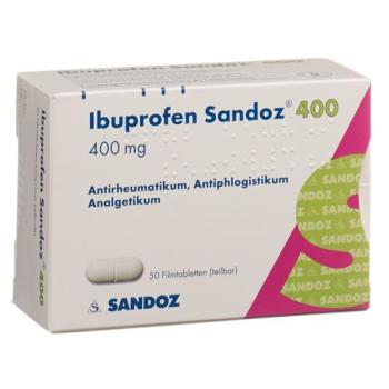 Ibuprofen Sandoz Filmtabl 400 mg 100 pcs