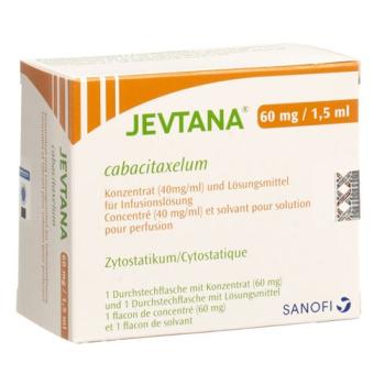 Jevtana Inf Conc 60mg/1.5ml with Solvent (4.5ml) thru