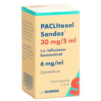 Paclitaxel Sandoz Inf Conc 30 mg/5ml per 5 ml