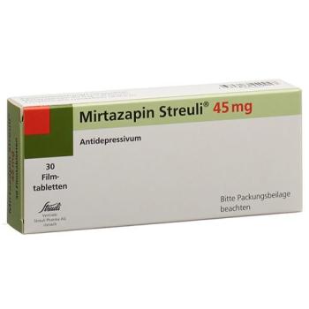 Mirtazapin Streuli film tablets 45 mg 30 pcs