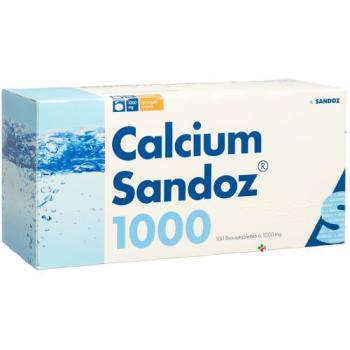 Calcium Sandoz 1000 mg 100 Brausetablets