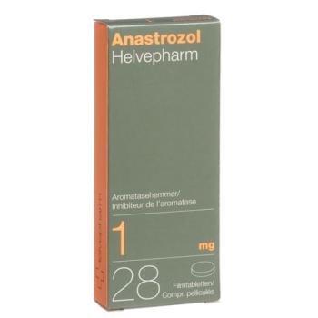Anastrozole Helvepharm Filmtabl 1 mg 28 pcs