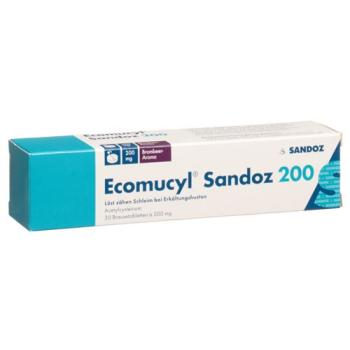 Ecomucyl Sandoz effervescent tablet 200 mg 30 pcs