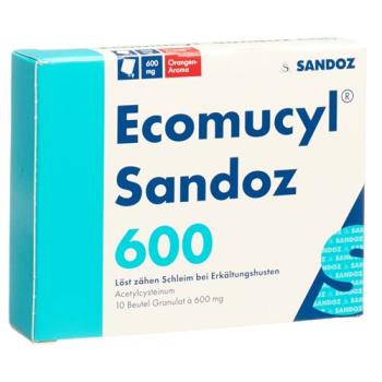 Ecomucyl Sandoz Gran 600 mg Btl 10 pcs
