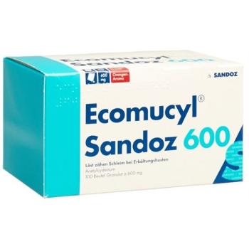 Ecomucyl Sandoz Gran 600 mg Btl 100 pcs