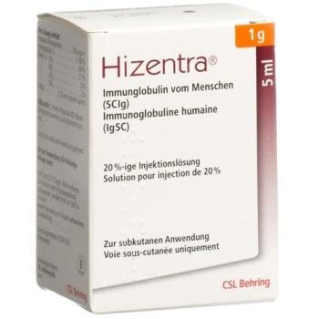 Hizentra Inj sol 1g/5ml perf 5ml