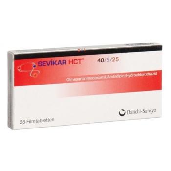 Sevikar HCT film tablets 40/5/25 mg 28 pcs