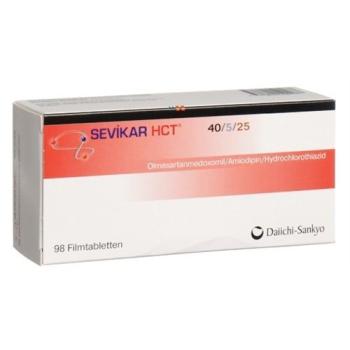 Sevikar HCT film tablets 40/5/25 mg 98 pcs