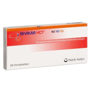 Sevikar HCT film tablets 40/10/25 mg 28 pcs