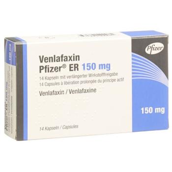 Venlafaxine Pfizer ER Ret Kaps 150 mg 14 pcs