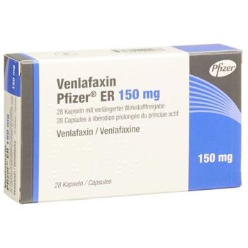 Venlafaxine Pfizer ER Ret Kaps 150 mg 28 pcs