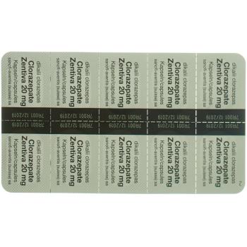 Clorazepate Zentiva Kaps 20 mg 20 Stk