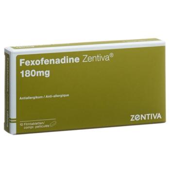 Fexofenadine Zentiva Filmtabl 180 mg 10 pcs