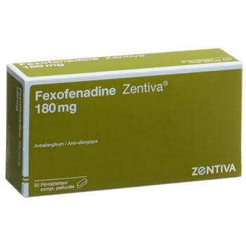 Fexofenadine Zentiva Filmtabl 180 mg 30 pcs