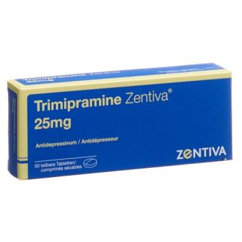 Trimipramine Zentiva Tabl 25 mg 50 pcs