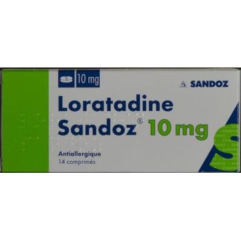 Loratadine Sandoz Tabl 10 mg 28 pcs
