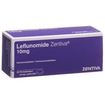 Leflunomide Zentiva Filmtabl 10 mg 30 pcs
