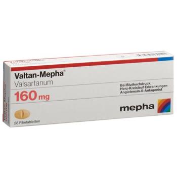 Valtan-Mepha Filmtabl 160 mg 28 pcs