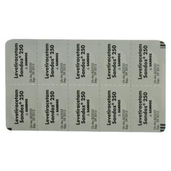 Levetiracetam Sandoz Filmtabl 250 mg 30 pcs