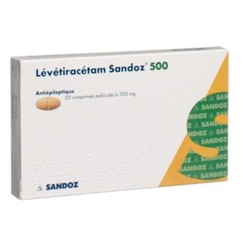 Levetiracetam Sandoz Filmtabl 500 mg 20 pcs
