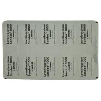 Levetiracetam Sandoz film tablets 1000 mg 100 pcs