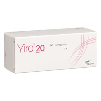 Yira 20 film tablets 6 x 21 pcs