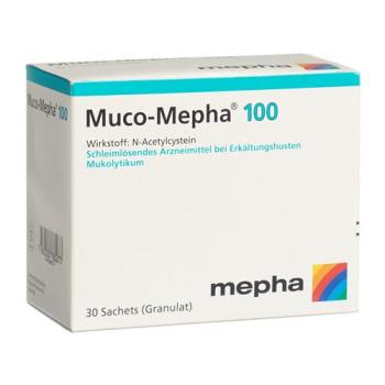 Muco-Mepha Gran 100 mg Btl 30 pcs
