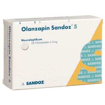 Olanzapine Sandoz film tablets 5 mg 28 pcs