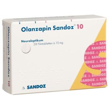 Olanzapine Sandoz film tablets 10 mg 28 pcs