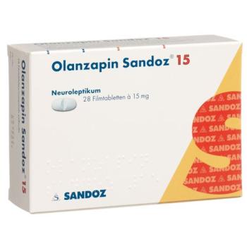 Olanzapine Sandoz film tablets 15 mg 28 pcs