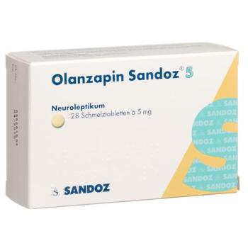 Olanzapine Sandoz Melting Tablet 5 mg 28 pcs