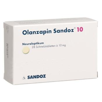 Olanzapine Sandoz Melting Tabl 10 mg 28 pcs