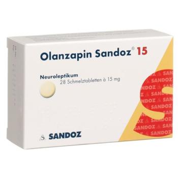 Olanzapine Sandoz Melting Tabl 15 mg 28 pcs